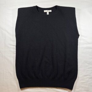 Banana Republic Women's Elegant Black Crewneck Sweater CASHMERE